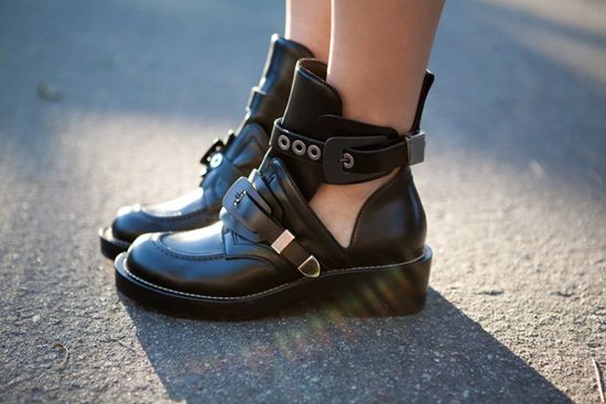 Cut Out Boot Moda 2014 - Cut Out Boot
