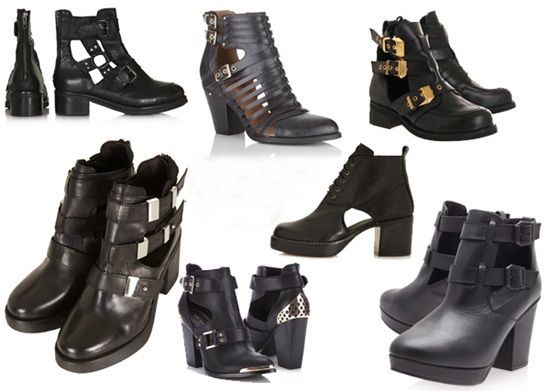 Cut Out Boot Modelos de Cut Out Boot
