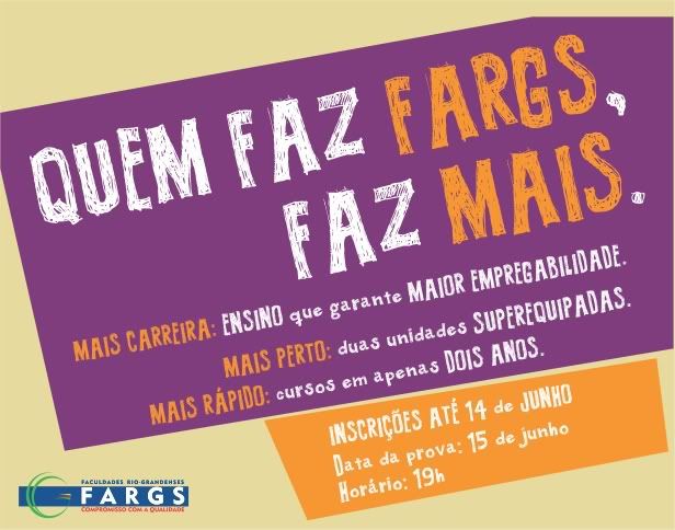 FARGS - Vestibular 2012-2 FARGS - Vestibular 2012-2