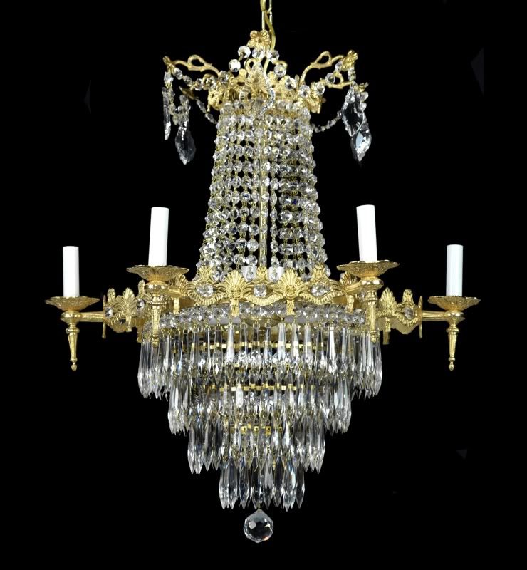 Antique Empire Chandelier