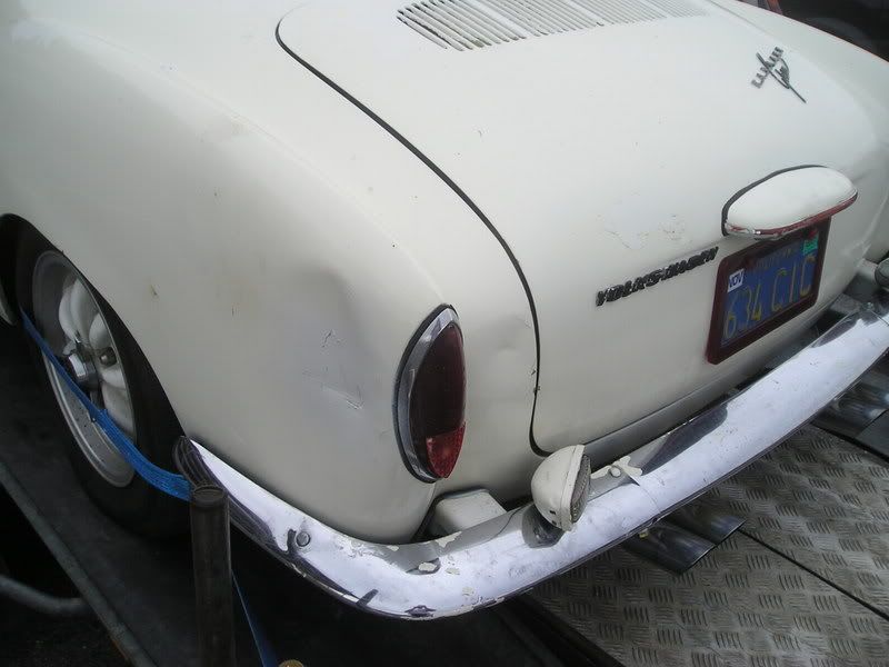 Ghia View topic License Plate light housing