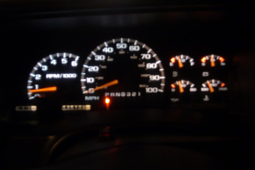 LED Gauge Install GMT400 The Ultimate 8898 GM Truck Forum