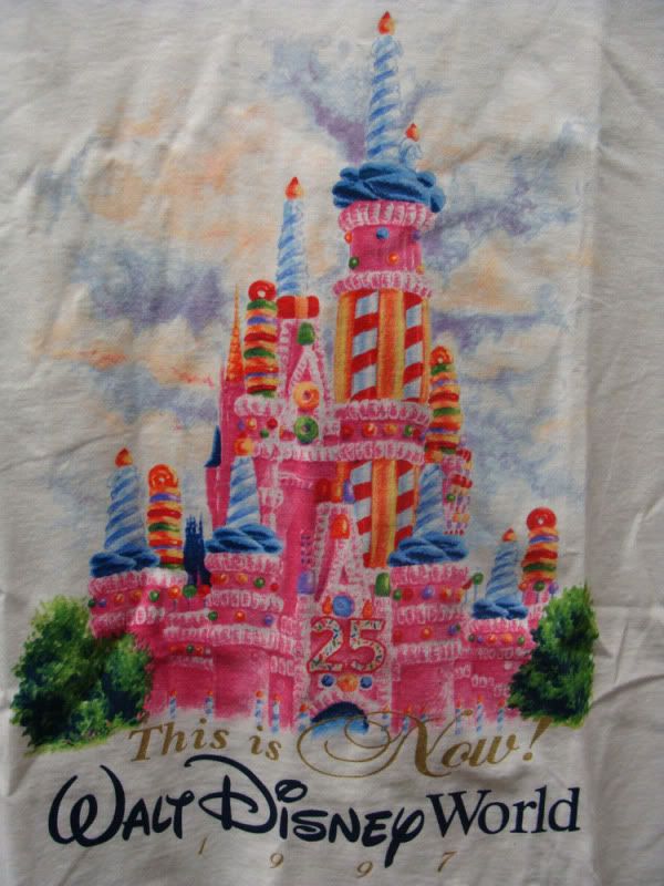 disney world 25th anniversary shirt