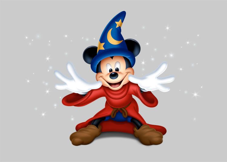 mickey mouse wizard clipart - photo #19