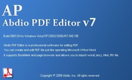 Abdio PDF Editor v7 1 h33t t00 h0t preview 0