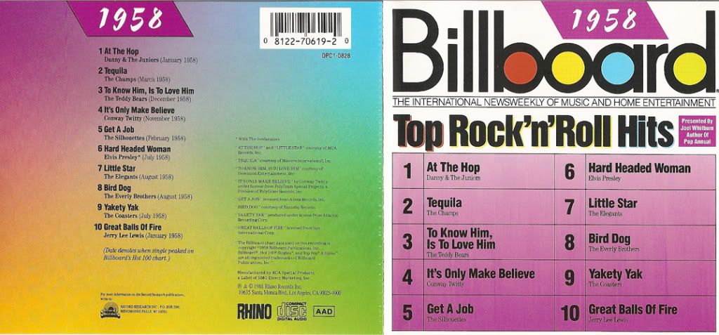 Billboard Top Rock'n'Roll Hits 1958 (MP3@320kbps) [h33t] [t00 h0t] preview 0