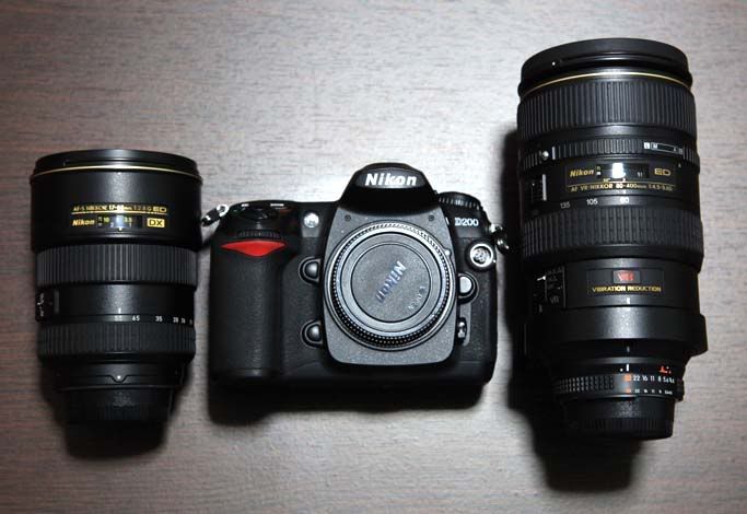 3) AF-S Nikkor 17-55f2.8G ED S