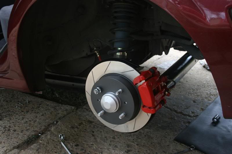 Nissan sentra rear disc brake conversion #7