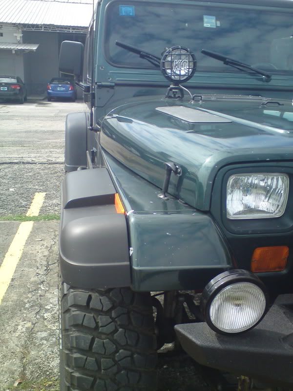 Jeep yj extended fender flares #3
