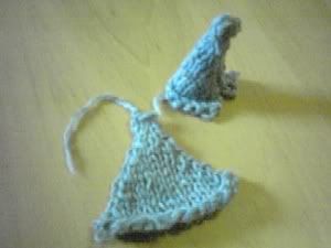 knitted totoro - ears
