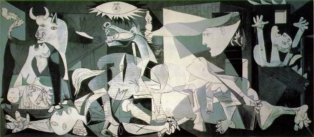 Picasso\'s \"Guernica\" Pictures, Images and Photos