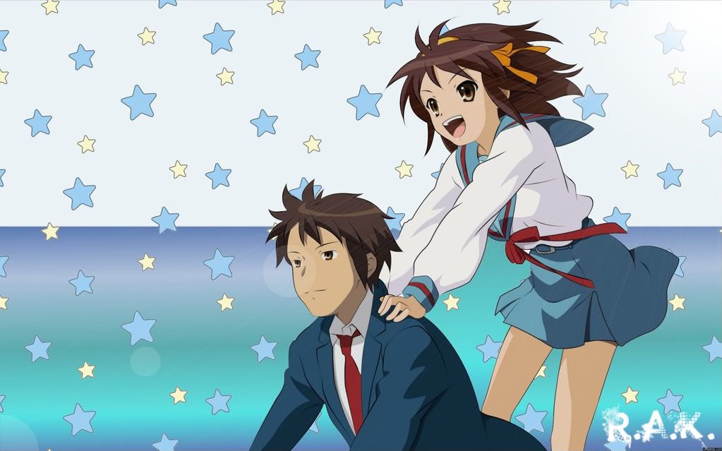 Haruhi
and Kyon ^^ Pictures, Images and Photos