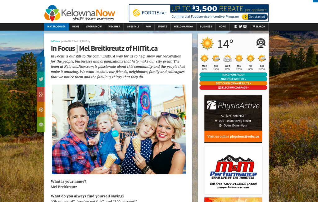 HIITit.ca Focus Kelowna Now- Mel Breitkreutz Kelowna Personal Trainer photo HIITit.ca Kelowna Now Entrepreneur 2015_zpsr3paabic.png