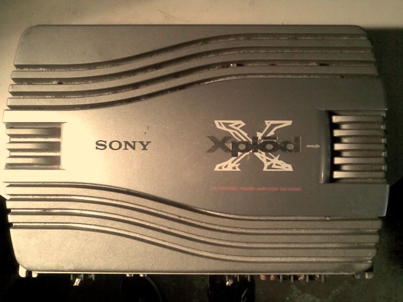 FS Sony XMSD22X 2 Channel 1100Watt Amplifier VW Vortex Volkswagen