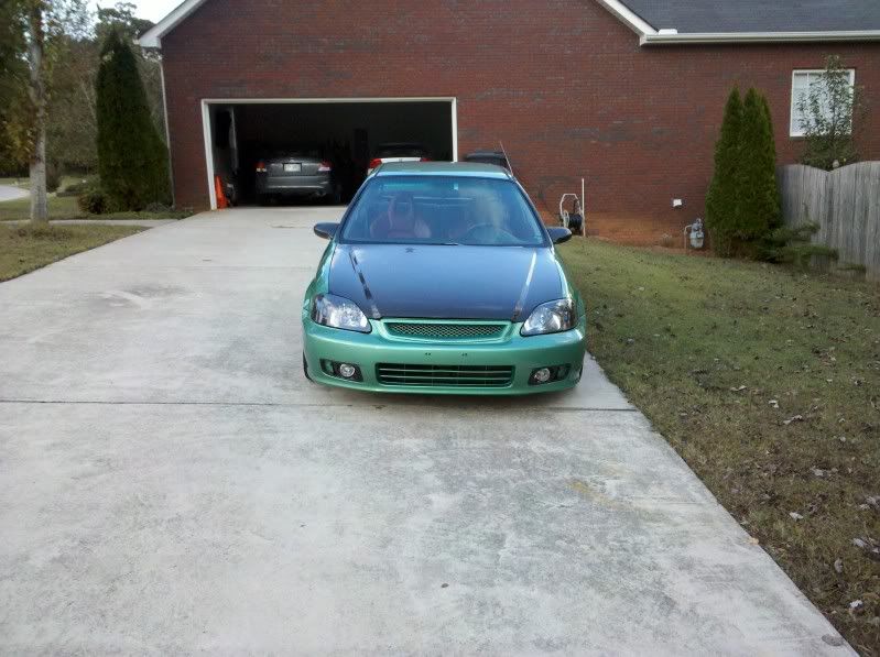 Green Civic Hatch