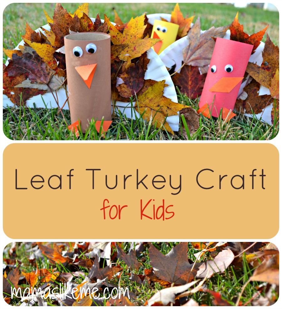 Paper Plate Leaf Turkey Craft for Kids