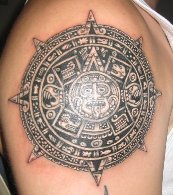 Aztec Warrior Tattoo Pictures, Images and Photos · aztec calendar Pictures, 