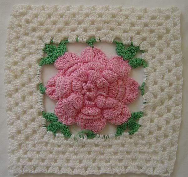 Looking for a rose granny square pattern - Seeking ...