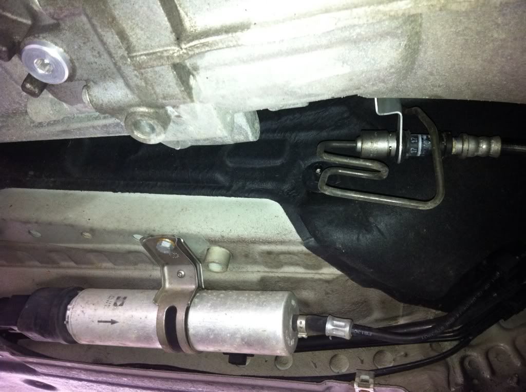Where is fuel filter on bmw 120d #3