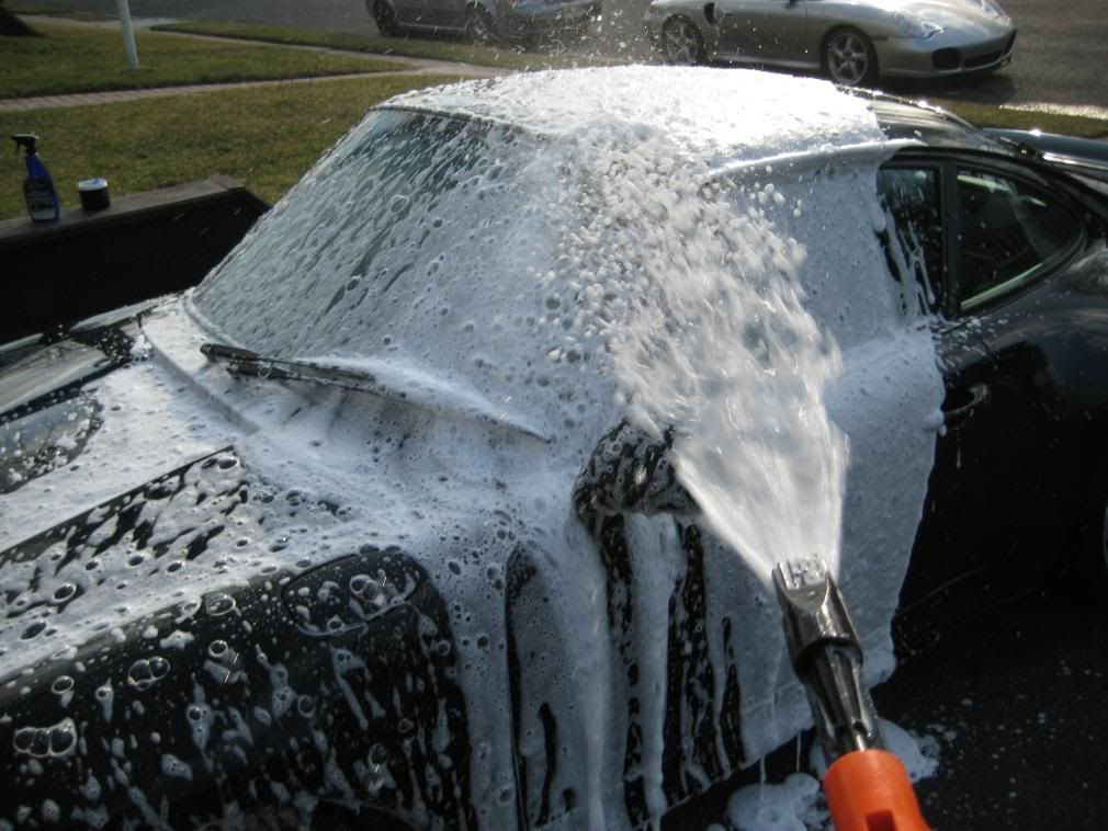 car wash inside