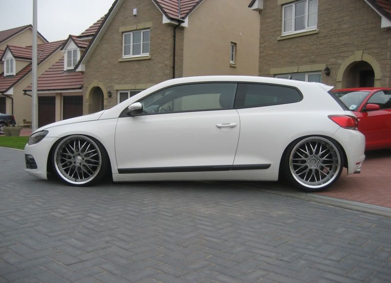 I like the front of the Scirocco but not the back