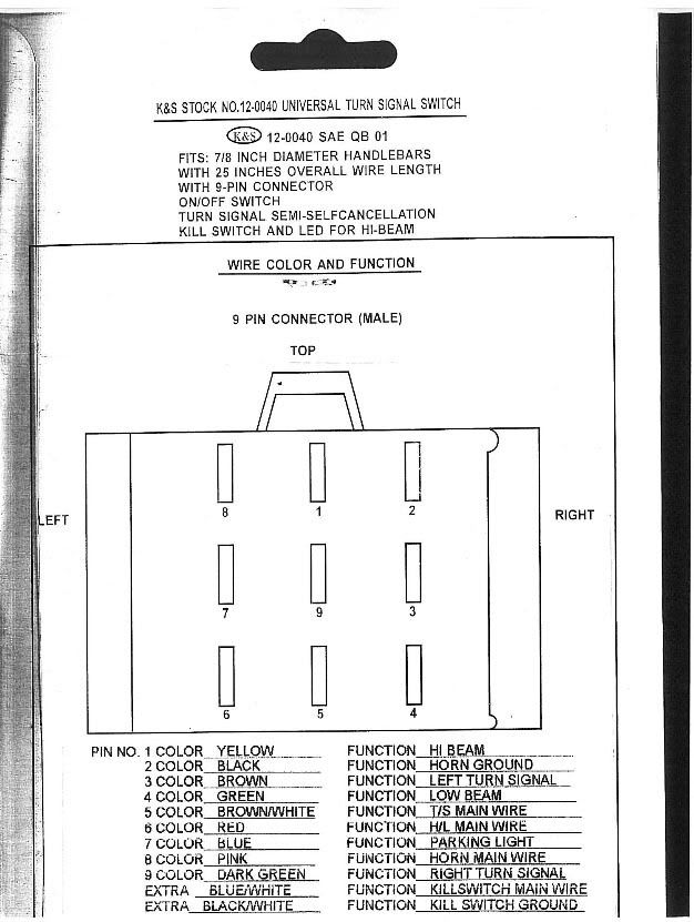 K&S Switch Wiring Diagram