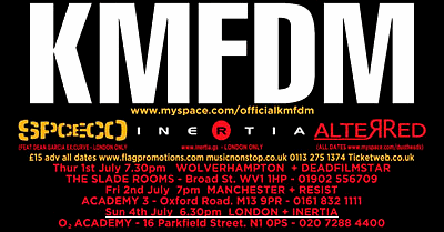 KMFDM / INERTIA Tickets London - only £13 here!!