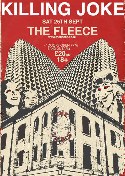 9.25 Warm Up Gig at The Fleece (Bristol) - Nice Flyer