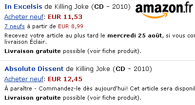 Amazon.fr: Killing Joke
