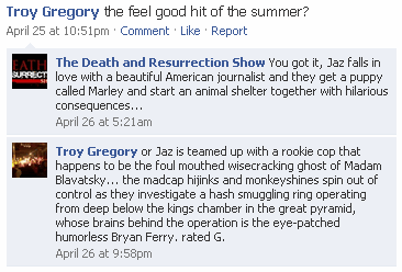 Troy Gregory Vs. The Death and Resurrection Show