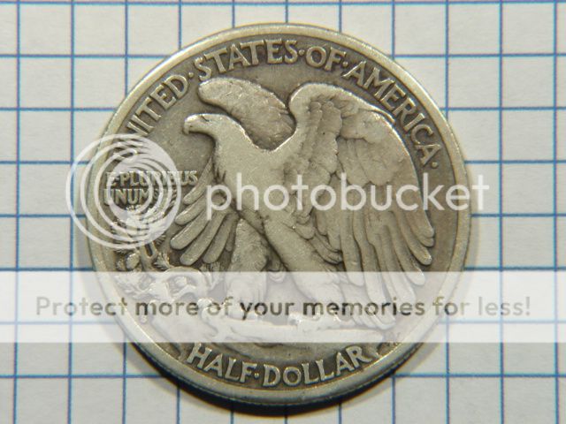 KEY 1933 S Walking Liberty Half Dollar Grade Very Fine+  