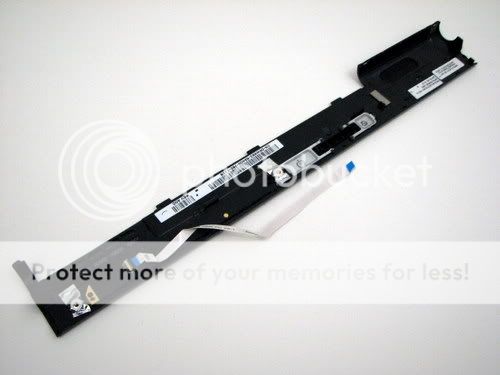 Dell XPS M1330 Hinge Cover Power Bar Button RW683