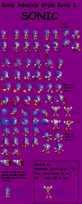 Nintendo's Sprites | Sonic & Tails