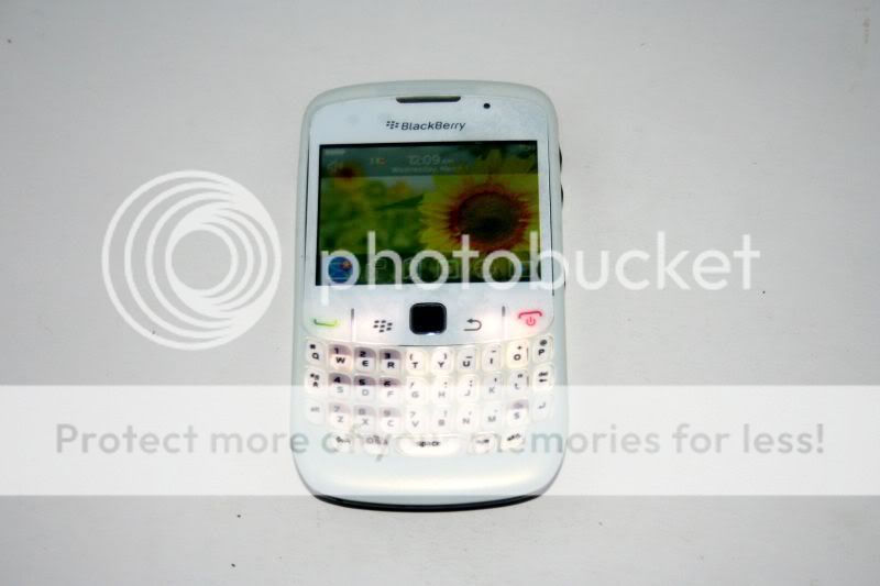 Cricket BlackBerry Curve 2 8530 Custom WHITE 2MP WiFi  