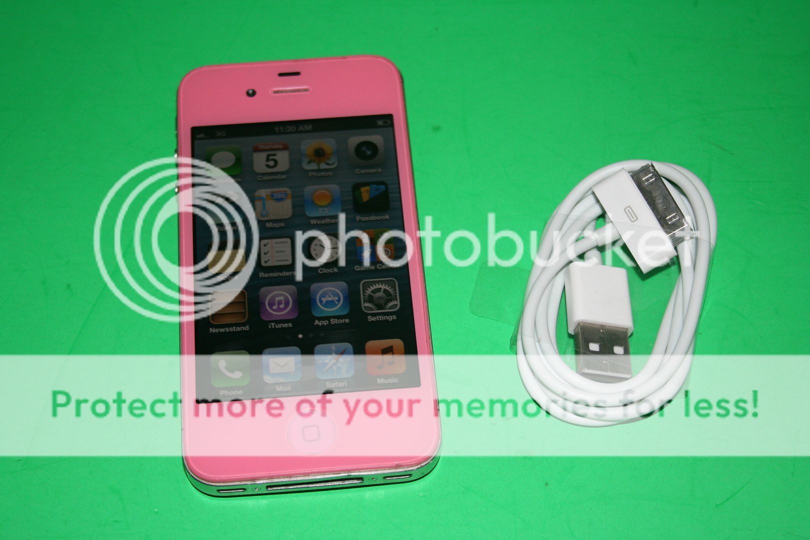 Pink Cricket Apple iPhone 4 8GB Cell Phone Fully Flashed Smartphone Jailbroken