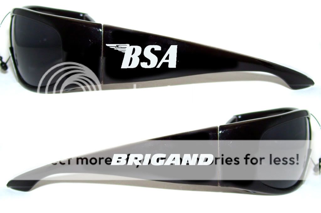 BSA BRIGAND VINTAGE CLASSIC MOTORCYCLE SUNGLASSES  